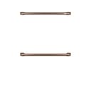 Café 2 - 30” Double Wall Oven Handles - Brushed Copper view 1