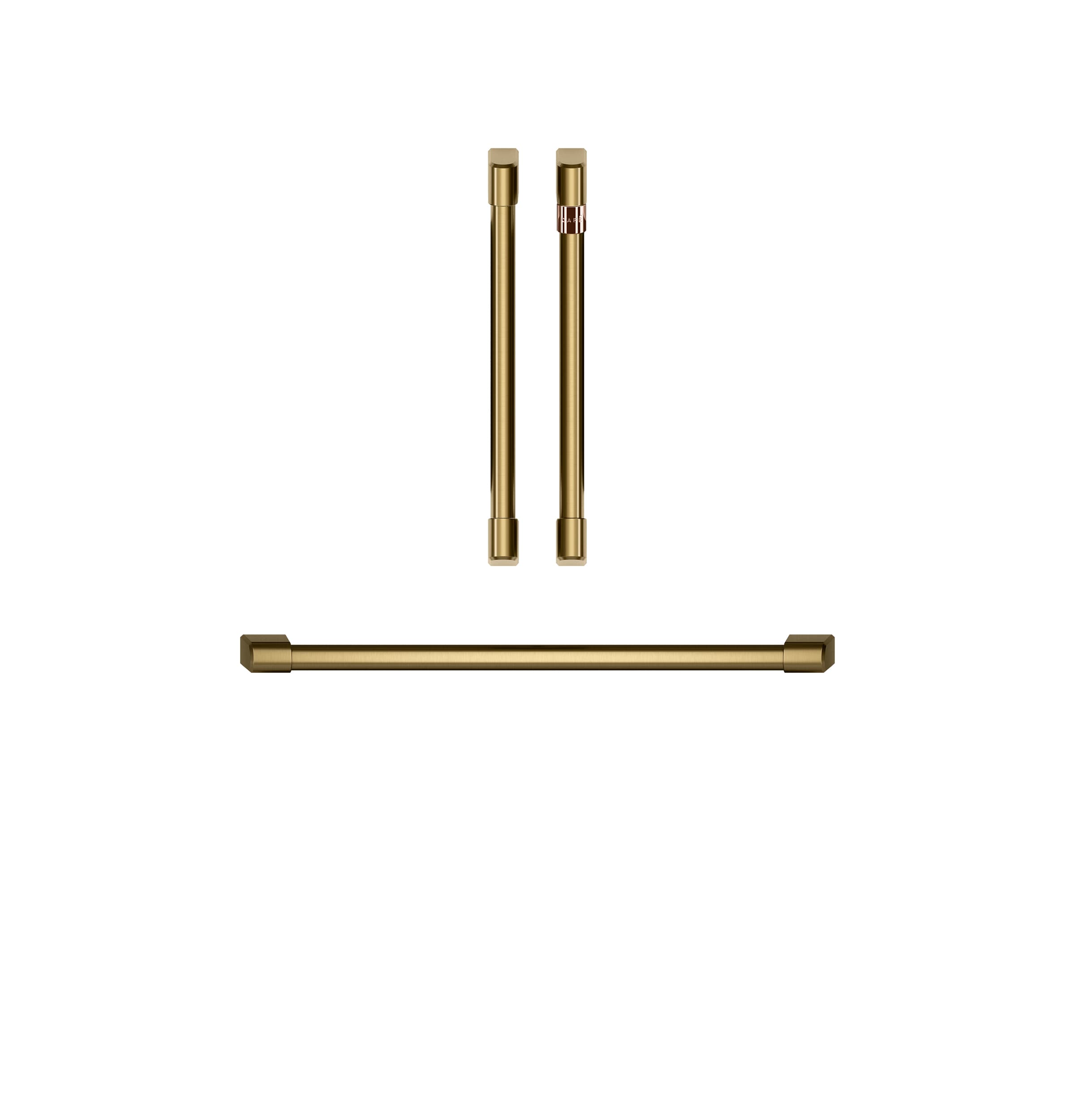 CAFÉ™ Handle Kit - Wall Oven Brushed Brass