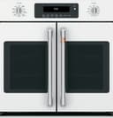 Café 2 French-door Handles - Brushed Stainless view 3