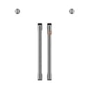 Café 2 French-door Handles - Brushed Stainless view 6
