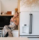 CAFÉ™ ENERGY STAR® 22.1 Cu. Ft. Smart Counter-Depth French-Door Refrigerator with Hot Water Dispenser view 2