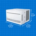 8,000 BTU Window AC with WIFI view 5