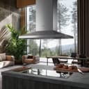Dama Isola 36" Island Range Hood 295/395/600 CFM view 2