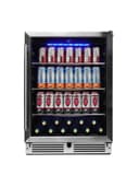 24″ Under Counter Beverage Center in Stainless Steel view 1