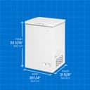3.5 cu. ft. Square Model Chest Freezer DOE view 11