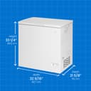 7.0 cu. ft. Square Model Chest Freezer DOE view 12