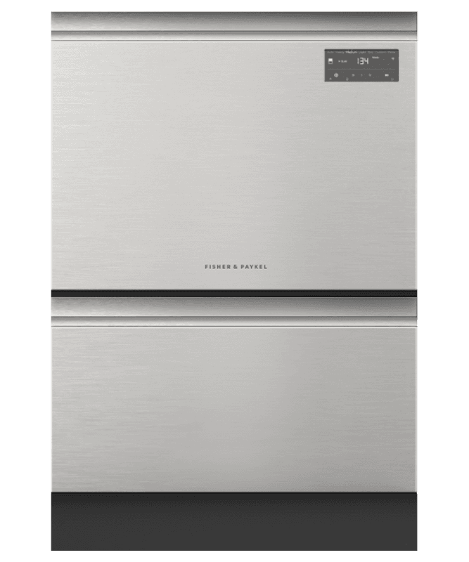 Double DishDrawer Dishwasher, Tall, Sanitize