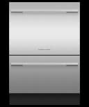 Integrated Double DishDrawer Dishwasher, Tall, Sanitize view 2