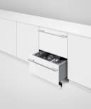 Integrated Double DishDrawer Dishwasher, Tall, Sanitize view 5
