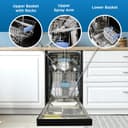 18″ Wide Built-in Dishwasher view 9