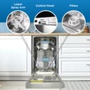 18″ Wide Built-in Dishwasher view 12