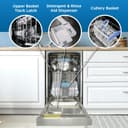 18″ Wide Built-in Dishwasher view 15