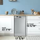 18″ Wide Built-in Dishwasher view 22