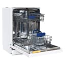 24″ Wide Built-in Dishwasher in White view 7