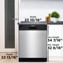 24″ Wide Built-in Dishwasher view 18