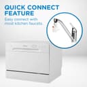 6 Place Setting Countertop Dishwasher view 22