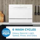 6 Place Setting Countertop Dishwasher view 26