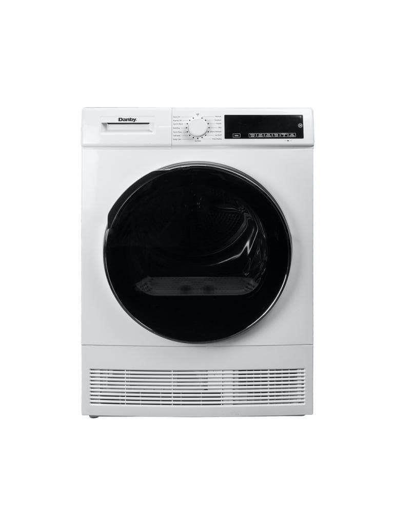 24-inch, 4.0 cu ft. Compact Condensing Sensor Dryer  with Stacking kit