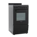 20″ Wide Electric Range in Black view 2