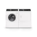 DF7 Sanitizing White Electric Dryer with Front Control view 5