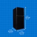 10.0 cu. ft. Apartment Size Fridge Top Mount view 5