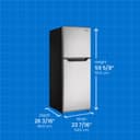 10.0 cu. ft. Apartment Size Fridge Top Mount view 6