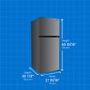18 cu. ft. Top Mount Refrigerator  view 5