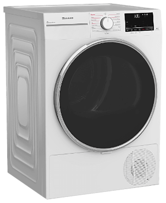 24 Inch Electric Dryer with 4.1 Cu. Ft. Capacity