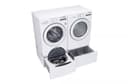 7.4 Cu. Ft. Large Capacity Electric Dryer - White view 2
