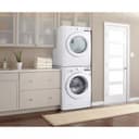 7.4 Cu. Ft. Large Capacity Electric Dryer - White view 6