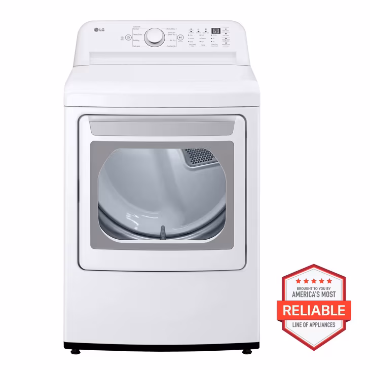 7.3 Cu. Ft. Ultra Large Capacity Electric Dryer With Sensor Dry Technology