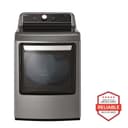 7.3 cu. ft. Ultra Large Capacity Smart wi-fi Enabled Rear Control Electric Dryer with EasyLoad™ Door view 1