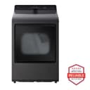 7.3 Cu. Ft. Ultra Large Capacity Rear Control Electric Dryer With Ai Sensing And Thinq® Smart Features view 1