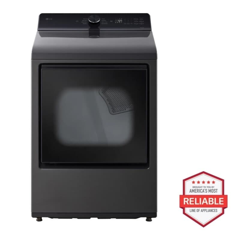 7.3 cu. ft. Ultra Large Capacity Rear Control Electric Dryer with AI Sensing and ThinQ® Smart Features