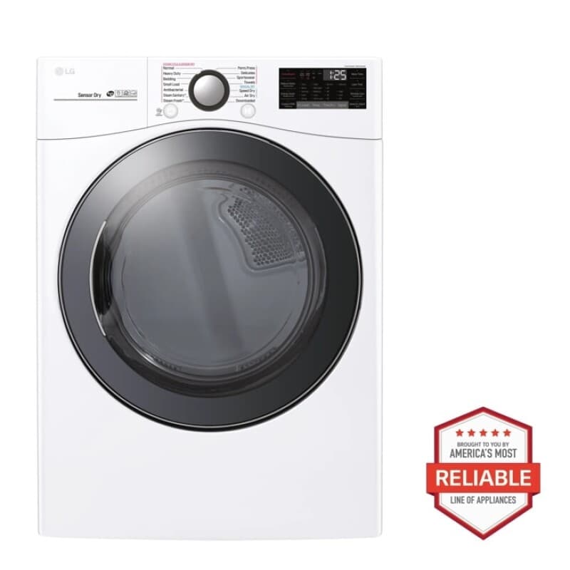 7.4 cu.ft. Smart wi-fi Enabled Electric Dryer with TurboSteam™