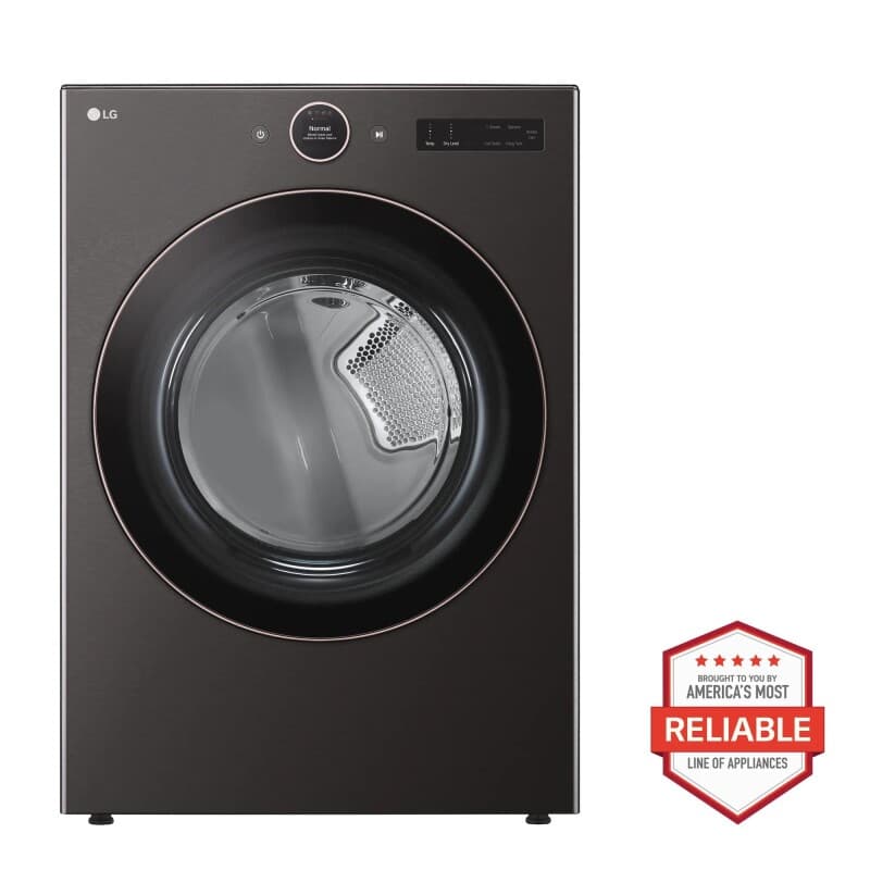 7.4 cu. ft. Smart Front Load Electric Dryer with AI Sensor Dry & TurboSteam™ Technology