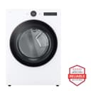7.4 Cu. Ft. Smart Front Load Electric Dryer With Ai Sensor Dry & Turbosteam™ Technology view 1