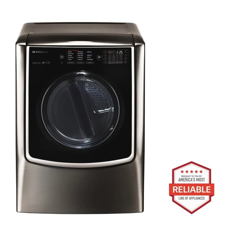 9.0 Cu. Ft. Large Smart Wi-fi Enabled Electric Dryer W/ Turbosteam™