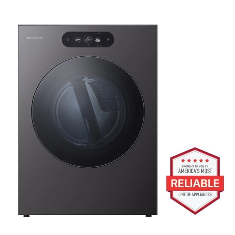9.0 Cu. Ft. Mega Capacity Smart Front Load Electric Dryer With Built-in Intelligence, Turbosteam® And Touch Lcd Control