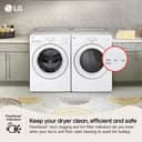 7.4 Cu. Ft. Ultra Large Capacity Smart Front Load Gas Dryer view 6