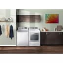 7.3 cu. ft. Ultra Large Capacity Smart wi-fi Enabled Rear Control Gas Dryer with EasyLoad™ Door view 10