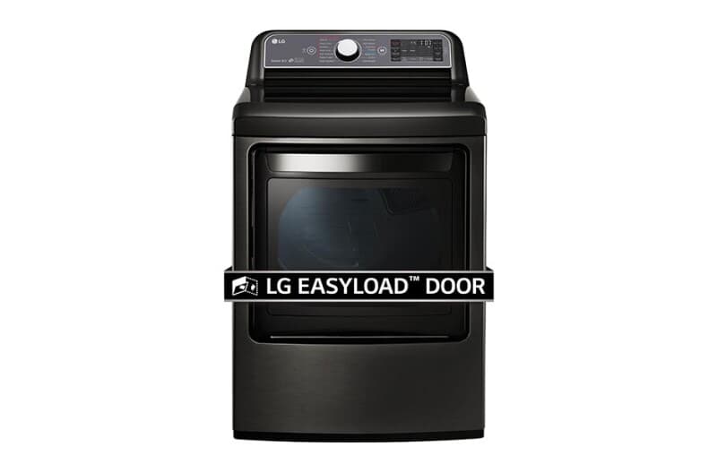 7.3 cu. ft. Ultra Large Capacity TurboSteam™ Gas Dryer with EasyLoad™ Door
