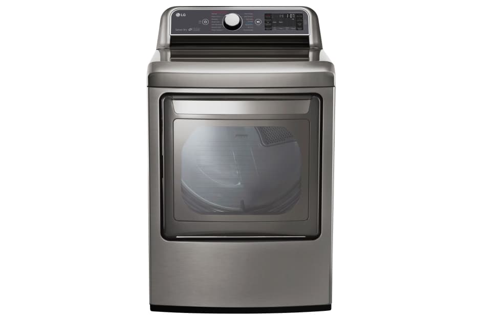 7.3 cu. ft. Ultra Large Capacity TurboSteam™ Gas Dryer with EasyLoad™ Door