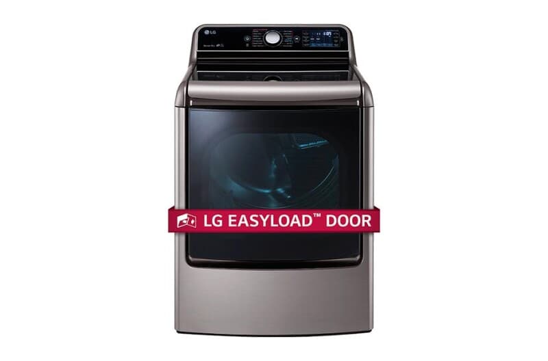 9.0 cu.ft. Mega Capacity TurboSteam™ Dryer with EasyLoad™ Door