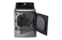 9.0 cu.ft. Mega Capacity TurboSteam™ Dryer with EasyLoad™ Door view 3