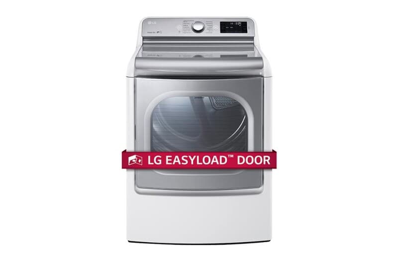 9.0 cu.ft. Mega Capacity TurboSteam™ Dryer with EasyLoad™ Door