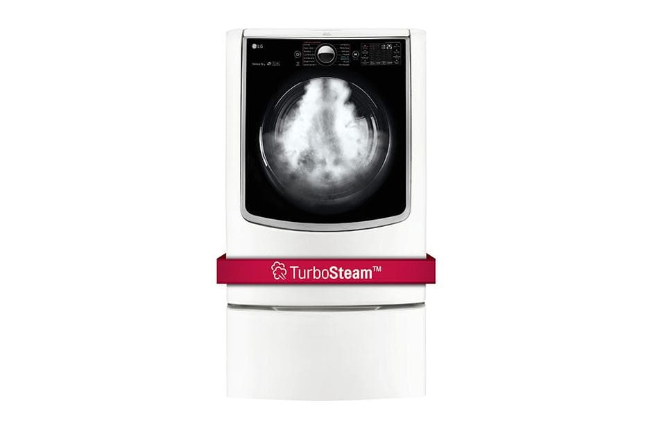 9.0 cu. ft. Large Smart wi-fi Enabled Gas Dryer w/ TurboSteam™