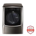 9.0 Cu. Ft. Large Smart Wi-fi Enabled Gas Dryer W/ Turbosteam™ view 1
