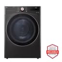 7.8 Cu. Ft. Ultra Large Capacity Heat Pump Ventless Dryer, Wi-fi Connectivity Black Steel view 1
