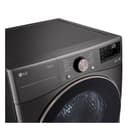 7.8 Cu. Ft. Ultra Large Capacity Heat Pump Ventless Dryer, Wi-fi Connectivity Black Steel view 2